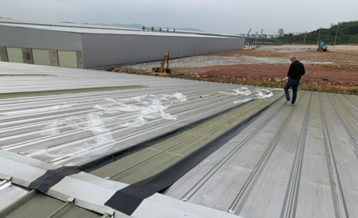 漳浦厂房屋面防水维修案例